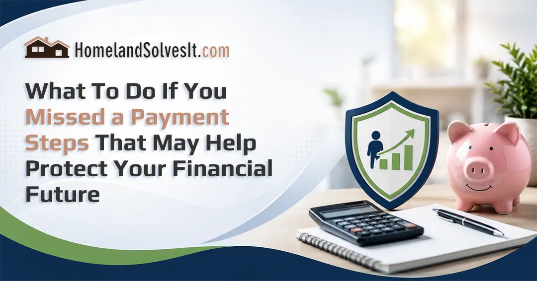 What To Do If You Missed a Payment Steps That May Help Protect Your Financial Future