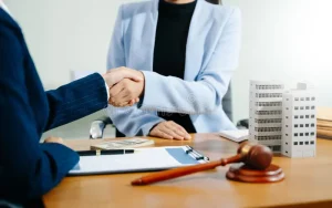 business-handshake-office-lawyer-cash-gavel-building-model-concept-real-estate-deal-legal-agreement-property